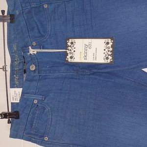 Levi's low rise skinny jeans